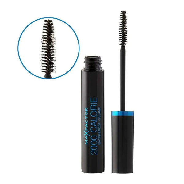 Max Factor 2000 Calorie Waterproof Volume Mascara, Black MAX FACTOR - Luxeery