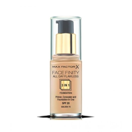 Max Factor Facefinity 3 - In - 1 Foundation - Golden 75 MAX FACTOR - Luxeery