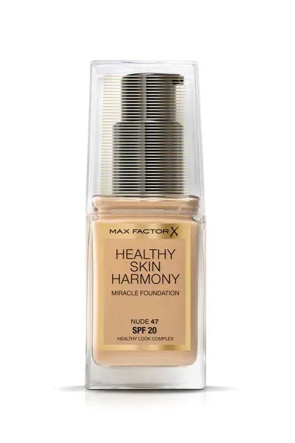 Max Factor Foundation Healthy Skin Harmony Miracle Foundation 47 Nude MAX FACTOR - Luxeery