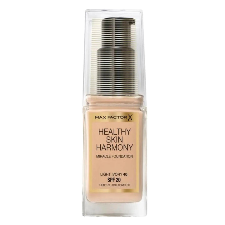 Max Factor Healthy Skin Harmony Miracle Foundation Light Ivory 40 MAX FACTOR - Luxeery