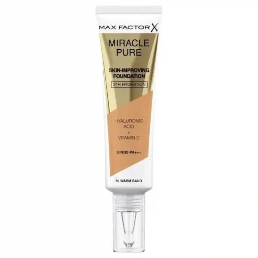 Max Factor Mp Skin Improving Foundation 24H Hydration 70 Warm Honey MAX FACTOR - Luxeery