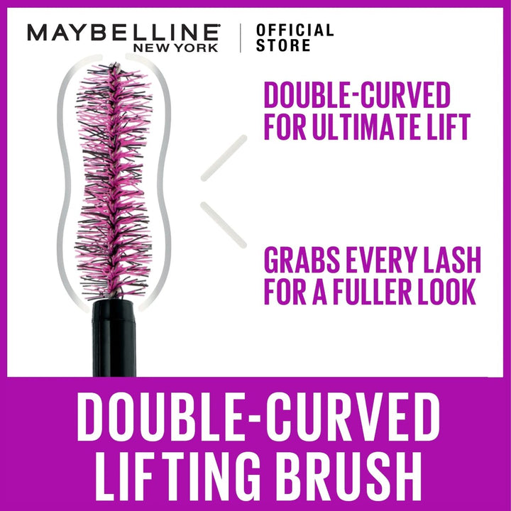 Maybelline Falsies Lash Lift Mascara (Very Black) - Waterproof Formula Maybelline - Luxeery