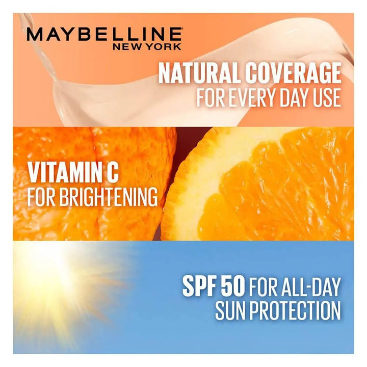 Maybelline Fit Me Fresh Tint Vit C + Spf 50 - 30Ml Shade 03 Maybelline - Luxeery