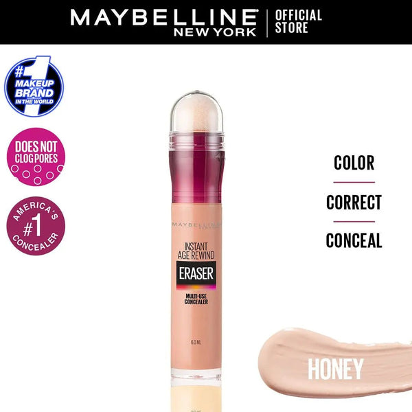 Maybelline - Instant Age Rewind Eraser Multi - Use Concealer 140 Honey Miel 0.2Oz 6 Ml Maybelline - Luxeery