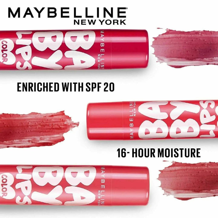 Maybelline New York - Baby Lips Lip Balm Pink Lolita Maybelline - Luxeery