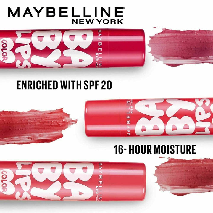 Maybelline New York Baby Lips - Moisturizing Tinted Lip Balm Berry Crush Maybelline - Luxeery