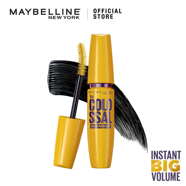 Maybelline New York Colossal Waterproof Mascara Black Maybelline - Luxeery