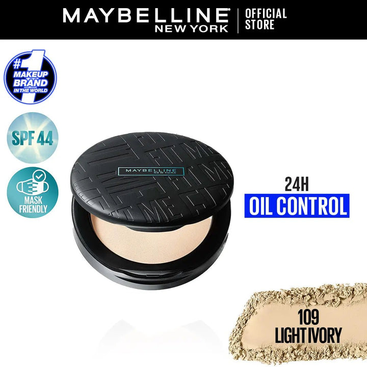 Maybelline New York Fit Me Matte & Poreless Compact Powder - 109 Light Ivory Maybelline - Luxeery