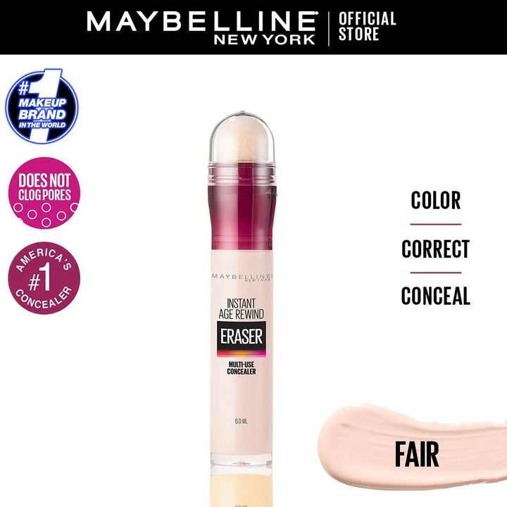 Maybelline New York Instant Age Rewind Eraser Concealer - 110 Fair Maybelline - Luxeery