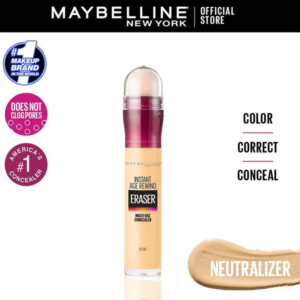 Maybelline New York Instant Age Rewind Eraser Concealer - 150 Neutralizer Maybelline - Luxeery