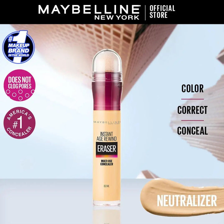 Maybelline New York Instant Age Rewind Eraser Concealer - 150 Neutralizer Maybelline - Luxeery