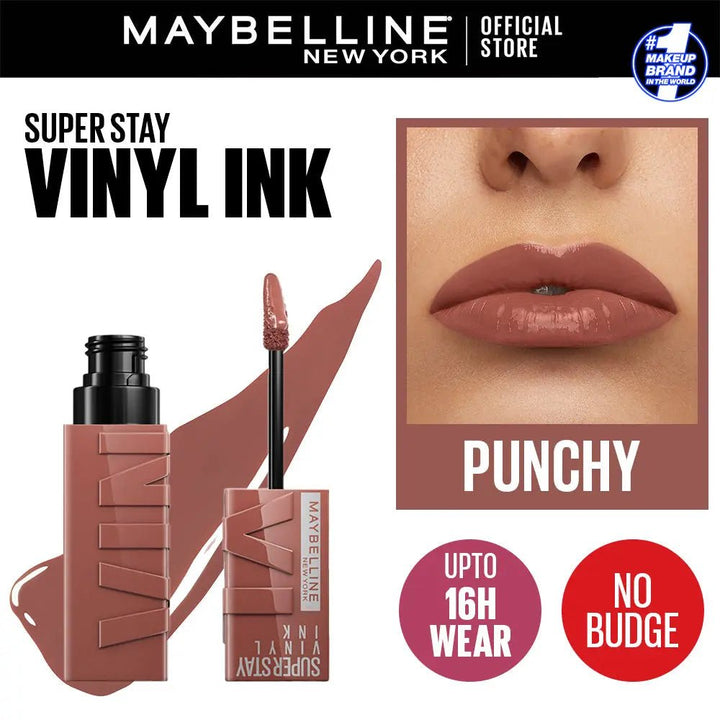 Maybelline New York Superstay Vinyl Ink - 120 Punch Maybelline - Luxeery