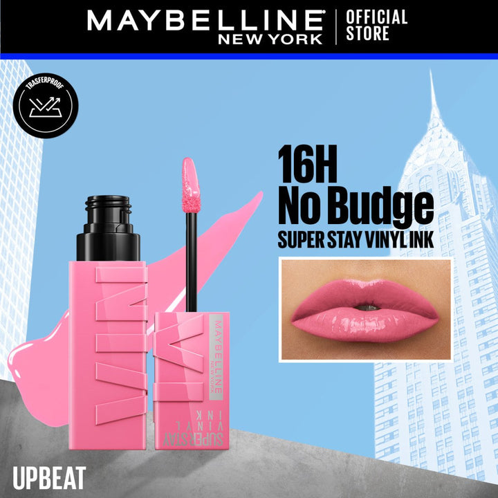 Maybelline New York Superstay Vinyl Ink - 155 UpBeat Maybelline - Luxeery