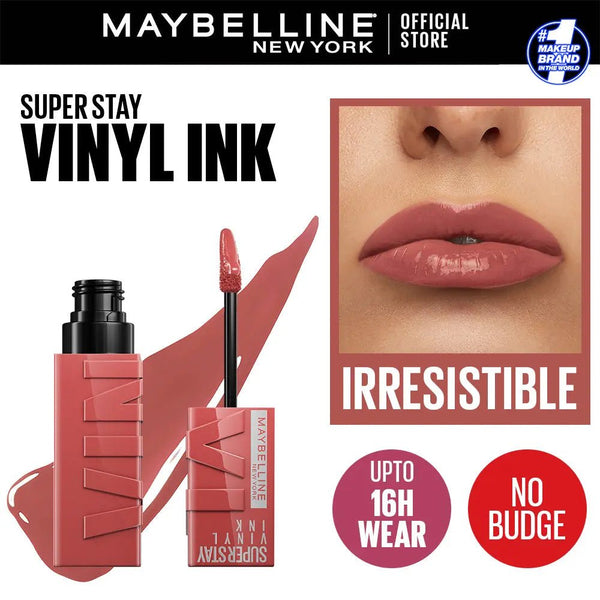 Maybelline New York Superstay Vinyl Ink - 62 Irresistable Maybelline - Luxeery