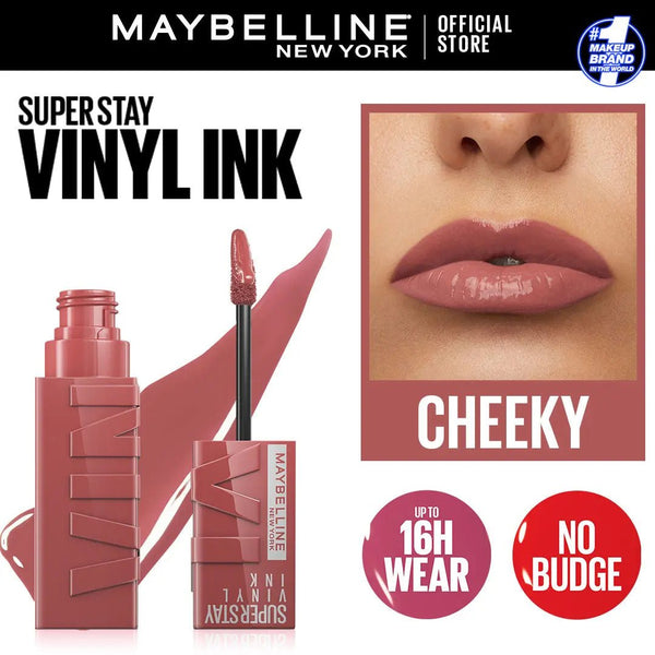 Maybelline New York Superstay Vinyl Ink - Cheeky Maybelline - Luxeery