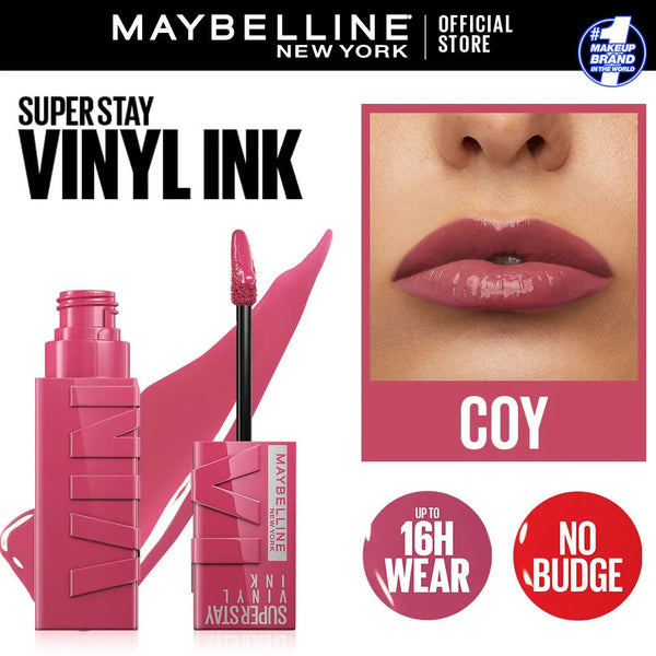 Maybelline New York Superstay Vinyl Ink - Coy Maybelline - Luxeery