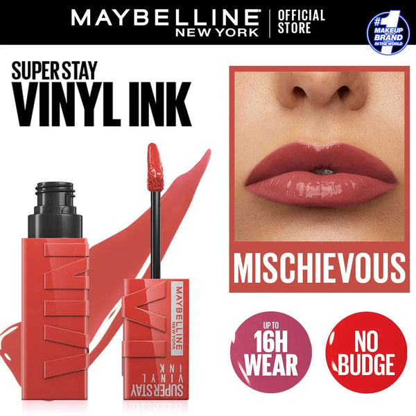 Maybelline New York Superstay Vinyl Ink - Mischievious Maybelline - Luxeery