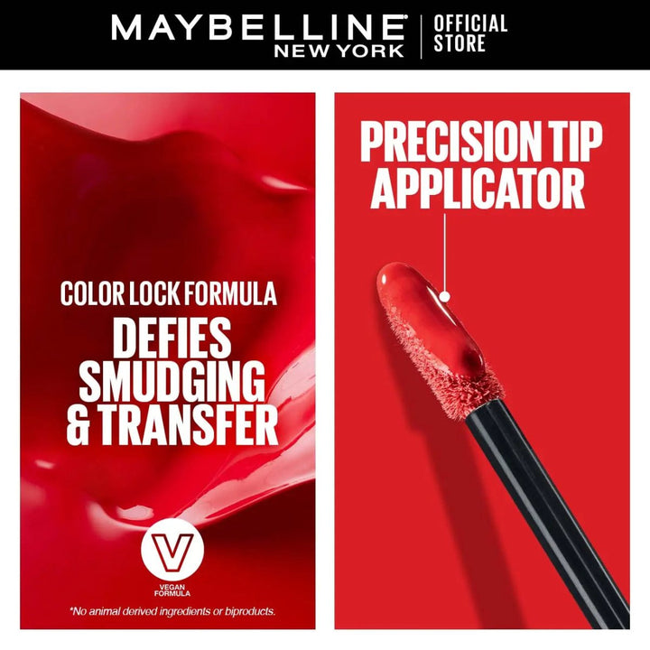 Maybelline New York Superstay Vinyl Ink - Redhot Maybelline - Luxeery