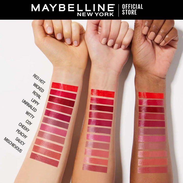 Maybelline New York Superstay Vinyl Ink - Redhot Maybelline - Luxeery