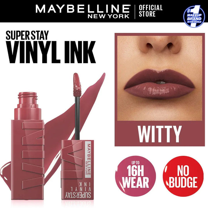 Maybelline New York Superstay Vinyl Ink - Witty Maybelline - Luxeery