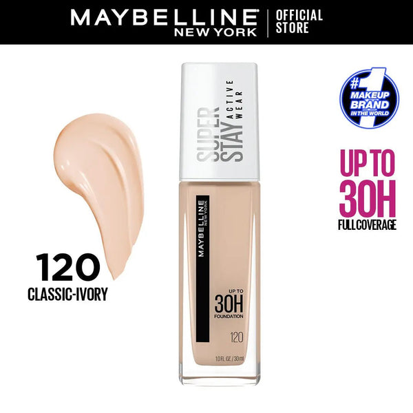 Maybelline - SuperStay Full Coverage 30H Liquid Foundation - 120 Maybelline - Luxeery