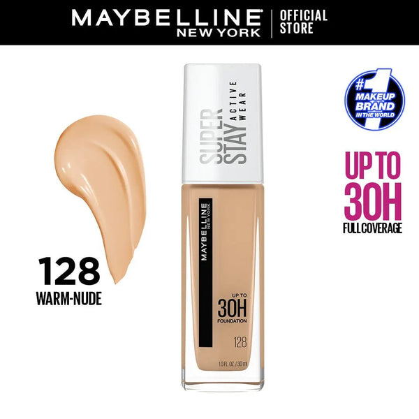 Maybelline - SuperStay Full Coverage 30H Liquid Foundation - 128 Maybelline - Luxeery