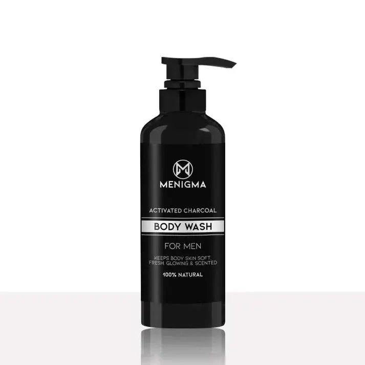 Menigma Activated Charcoal Body Wash | Newly Launched 200Ml Menigma - Luxeery