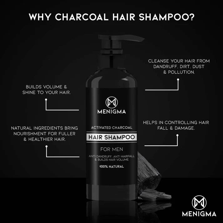 Menigma Hair Shampoo | Anti - Hair Fall Menigma - Luxeery