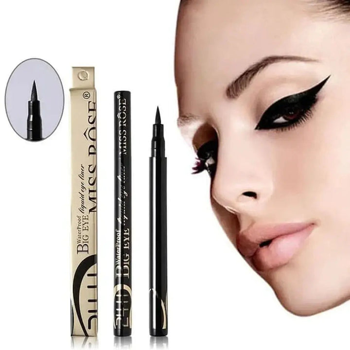 Miss Rose - Big Eye Waterproof Liquid Eye Liner 2Ml Miss Rose - Luxeery