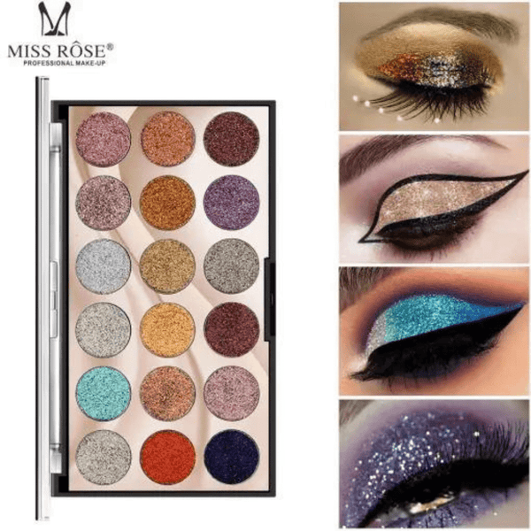 Miss Rose - Glitter 18 Color Glitter - 23G Miss Rose - Luxeery