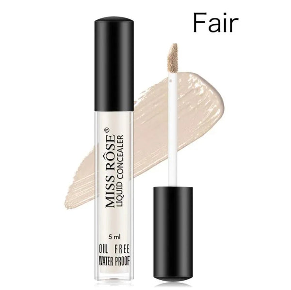 Miss Rose Liquid Concealer Oil Free Fair 5Ml Miss Rose - Luxeery