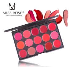 Miss Rose - Matte 15 Color Lip Cream - 20G Miss Rose - Luxeery