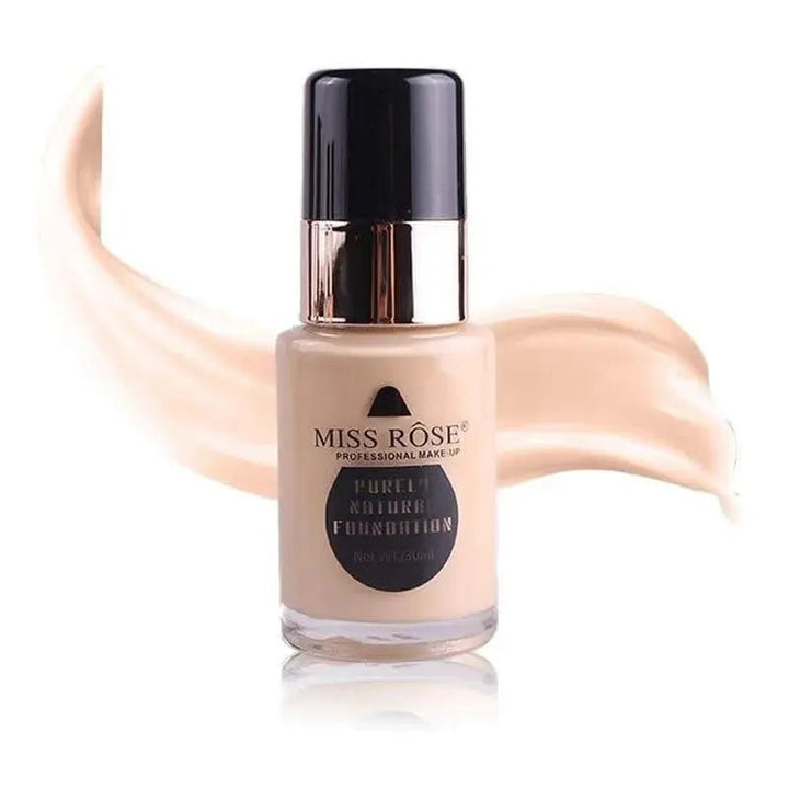 Miss Rose - Purely Natural Foundation Natural 30Ml Miss Rose - Luxeery