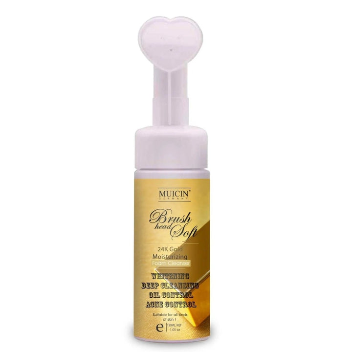 MUICIN - 24k Gold Bubble Foaming Facial Cleanser - 150ml Muicin - Luxeery