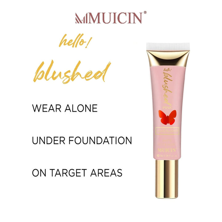 MUICIN - Butterfly Pink Blusher Tube - 8g Muicin - Luxeery