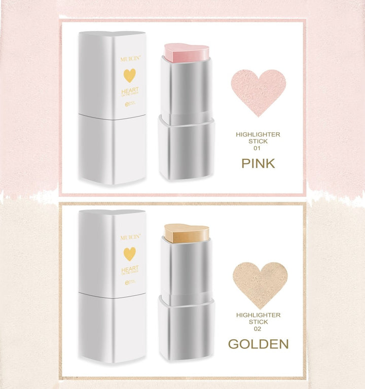 MUICIN - Heart Highlighter Stick Muicin - Luxeery