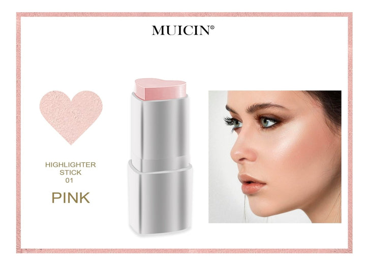 MUICIN - Heart Highlighter Stick Muicin - Luxeery