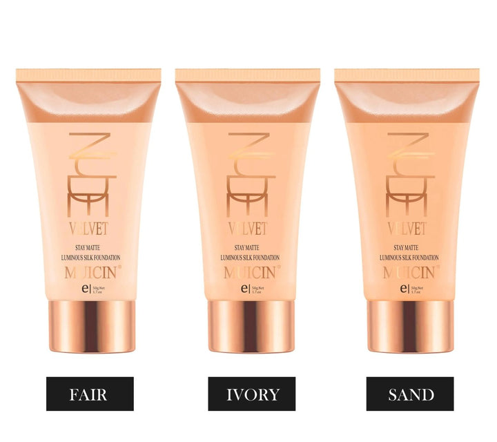 MUICIN - Luminous Silk Nude Velvet Foundation - 45g Muicin - Luxeery