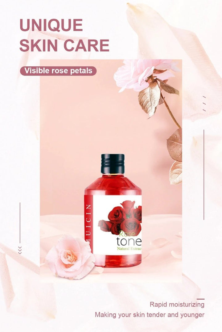 MUICIN - Natural Extract Rose Toner - 200ml Muicin - Luxeery