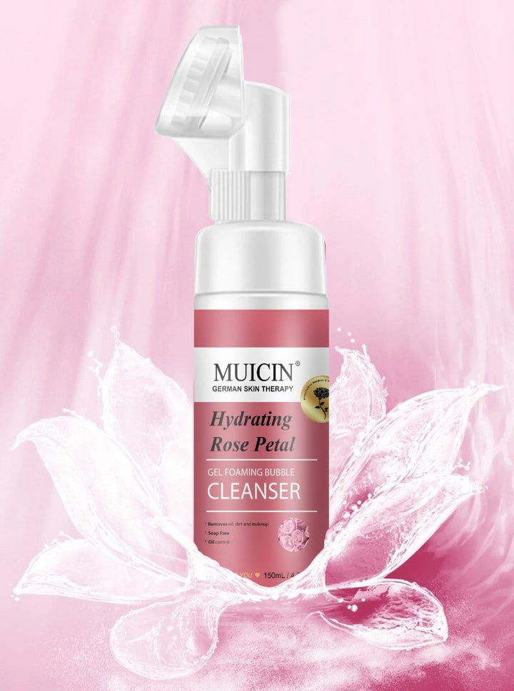 MUICIN - Rose Petal Gel Foaming Bubble Cleanser - 150ml Muicin - Luxeery