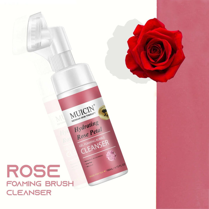 MUICIN - Rose Petal Gel Foaming Bubble Cleanser - 150ml Muicin - Luxeery