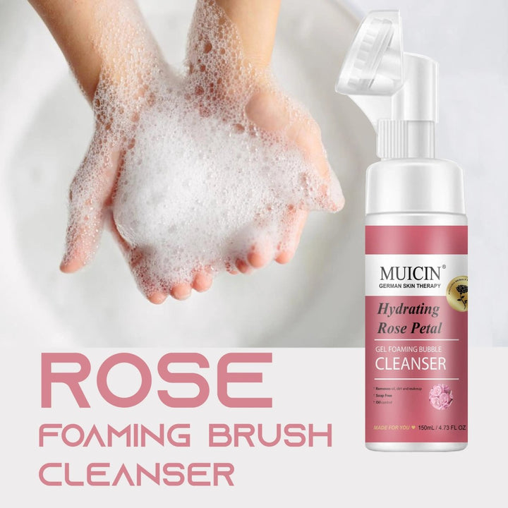 MUICIN - Rose Petal Gel Foaming Bubble Cleanser - 150ml Muicin - Luxeery