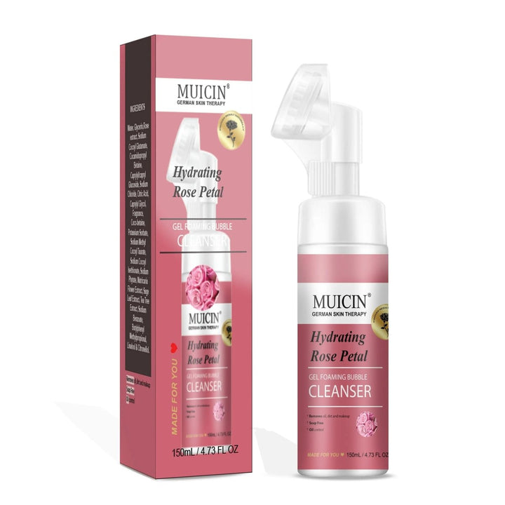 MUICIN - Rose Petal Gel Foaming Bubble Cleanser - 150ml Muicin - Luxeery