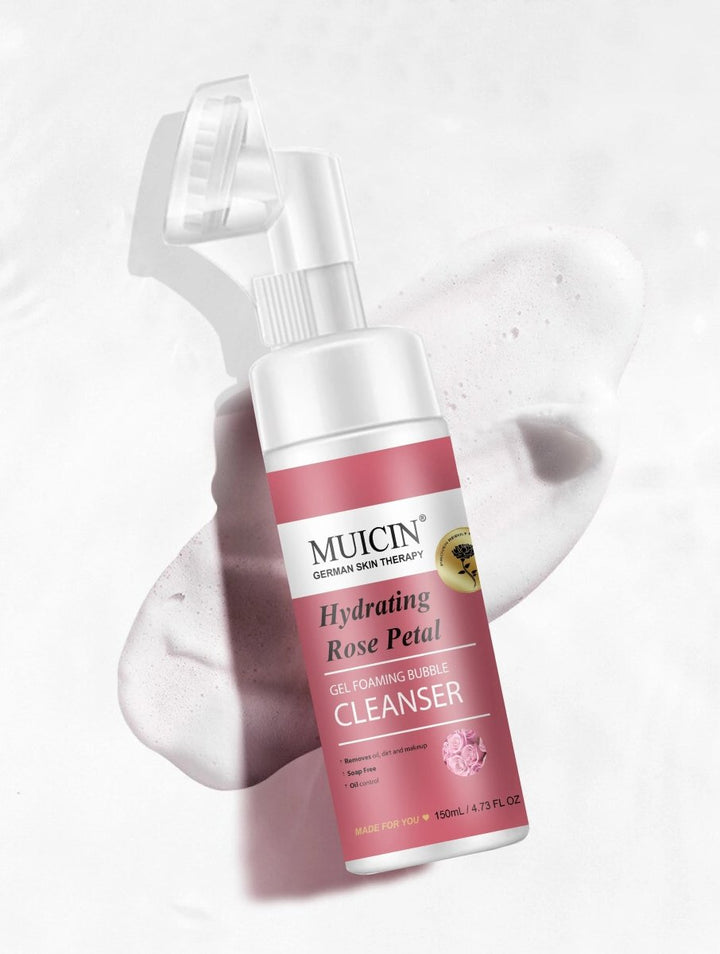 MUICIN - Rose Petal Gel Foaming Bubble Cleanser - 150ml Muicin - Luxeery