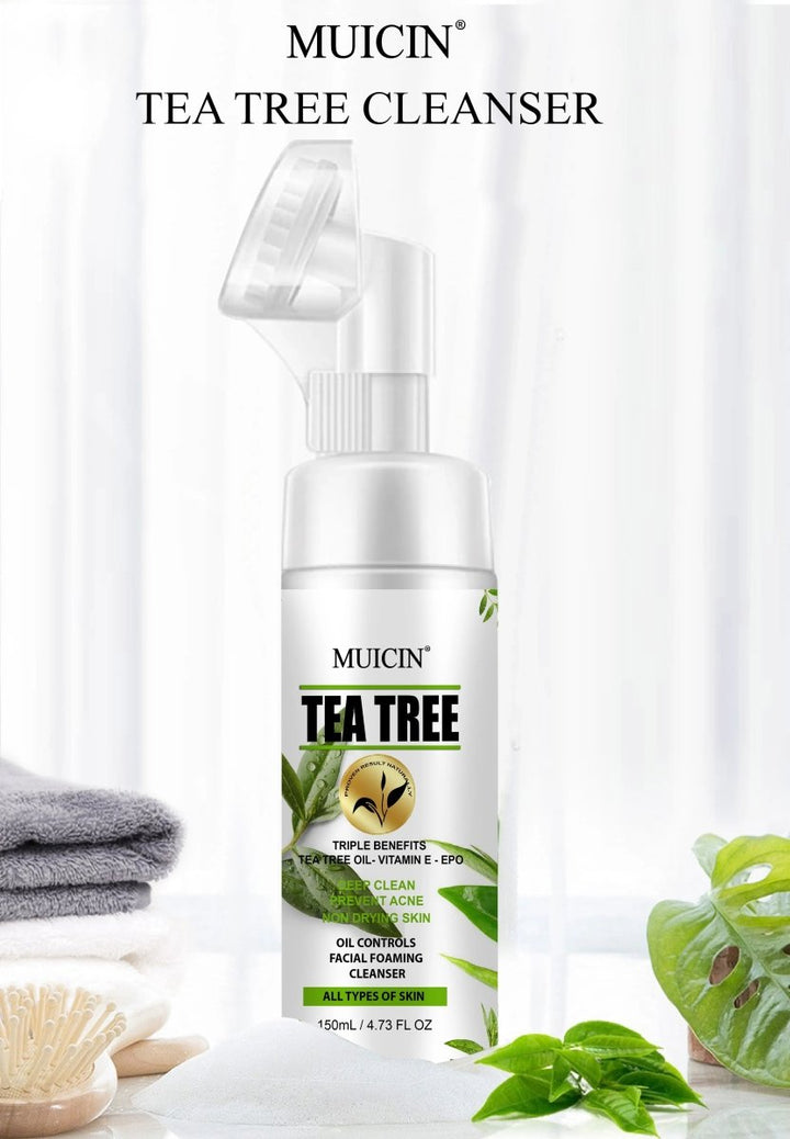 MUICIN - Tea Tree Bubble Foaming Facial Cleanser - 150ml Muicin - Luxeery