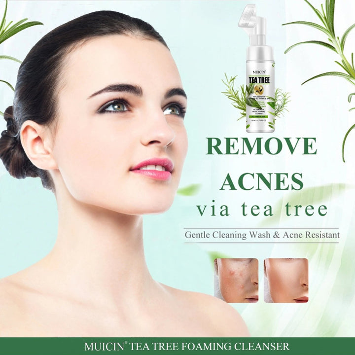 MUICIN - Tea Tree Bubble Foaming Facial Cleanser - 150ml Muicin - Luxeery