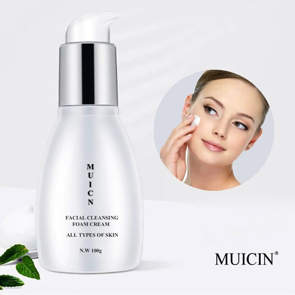 MUICIN - Tea Tree Facial Cleansing Foam Cream - 100ml Muicin - Luxeery