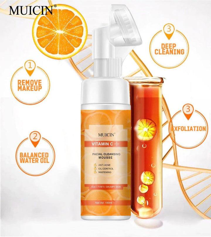 MUICIN - Vitamin C Bubble Foaming Facial Cleanser - 150ml Muicin - Luxeery