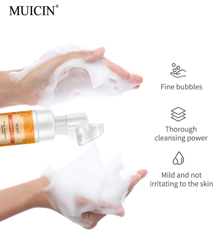 MUICIN - Vitamin C Bubble Foaming Facial Cleanser - 150ml Muicin - Luxeery