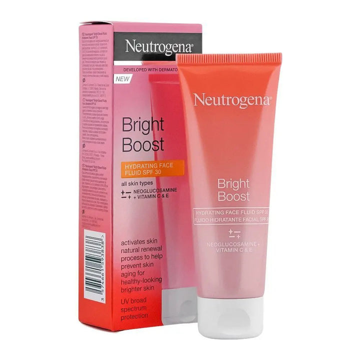 Neutrogena Bright Boost Hydrating Face Fluid Spf30 50Ml Neutrogena - Luxeery